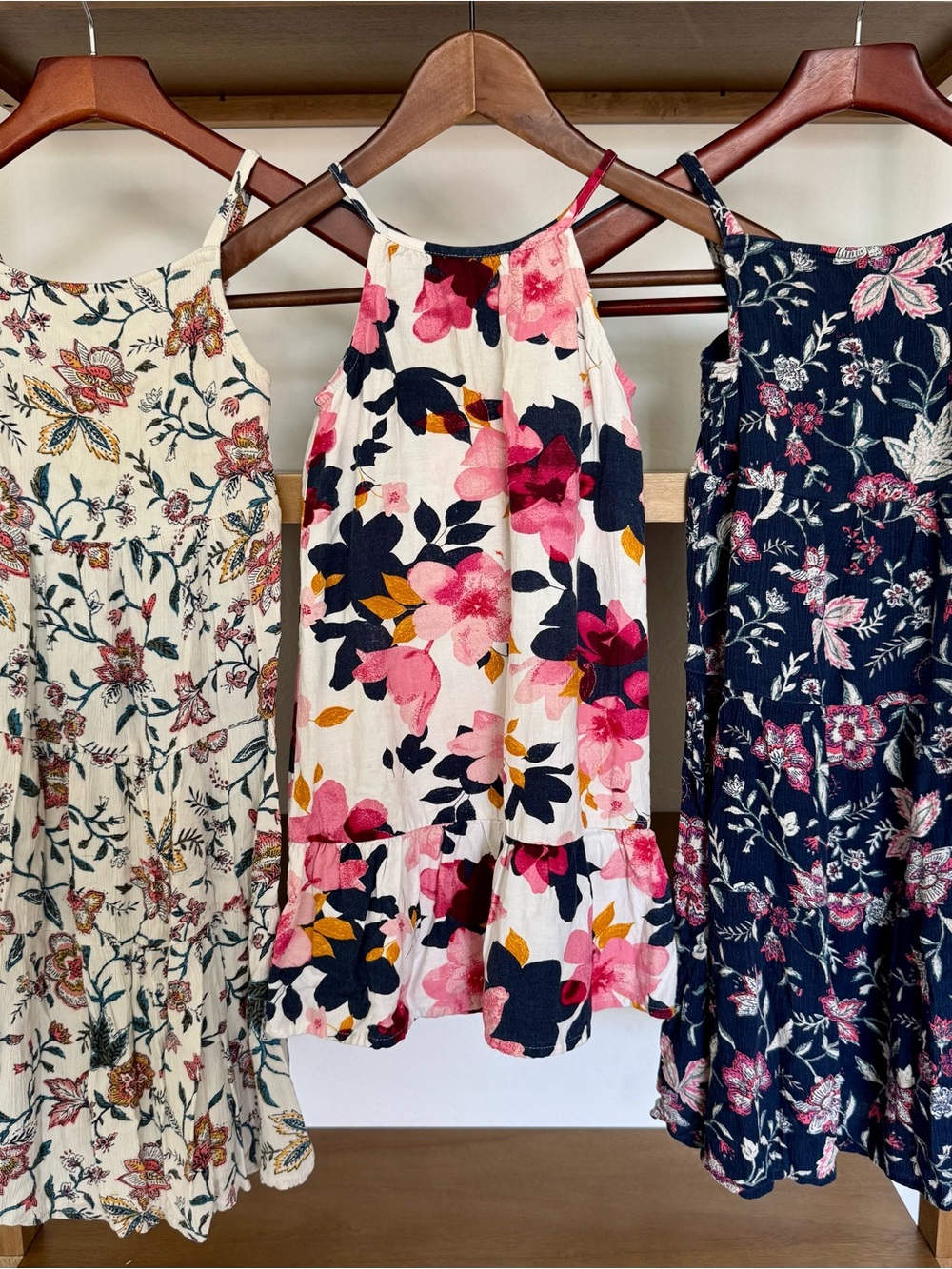 Boho Floral Trio - Old Navy Girls Dresses, Size 5